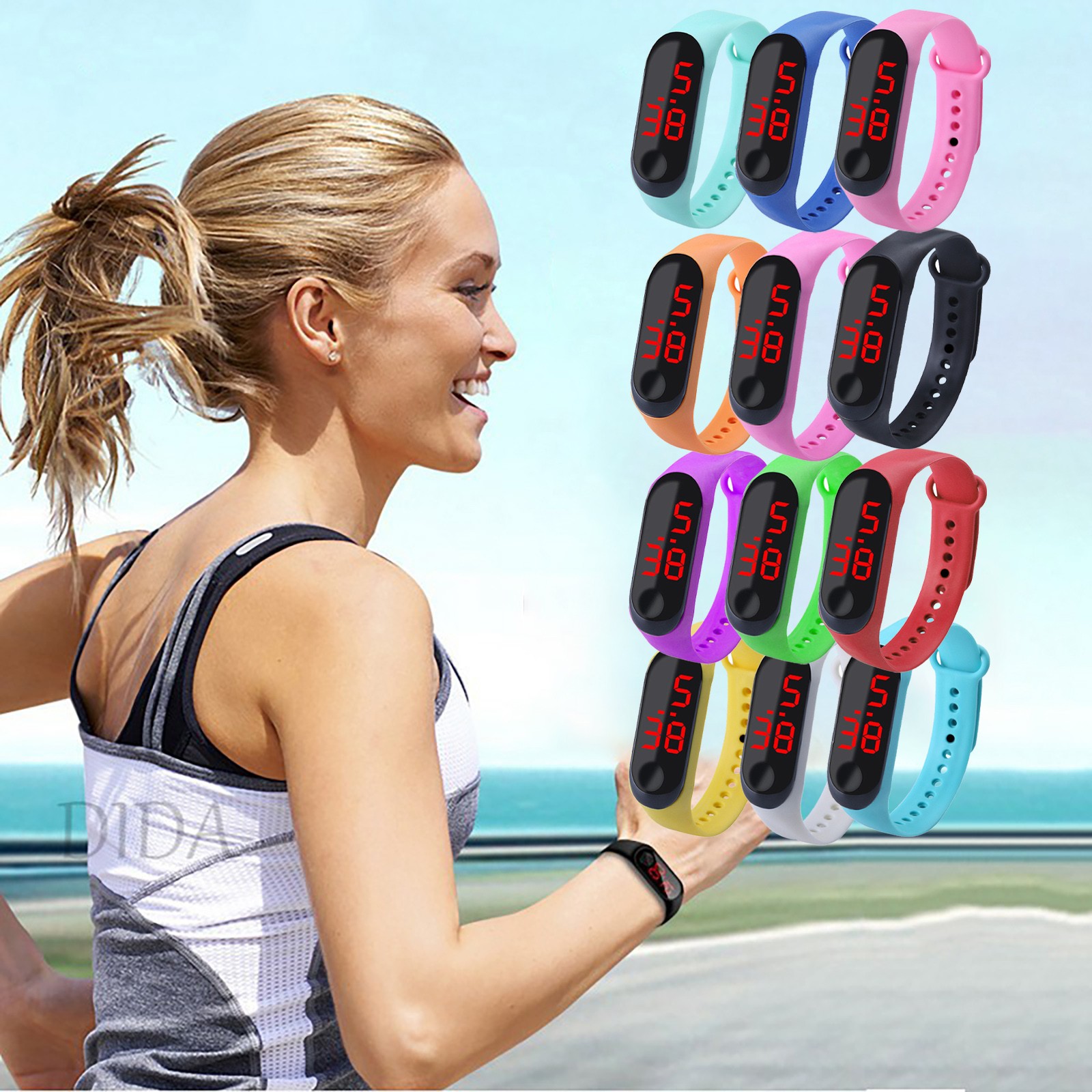 Outdoor Sport Watch - Sports Outdoor Bracelet Electronic Watch Sports