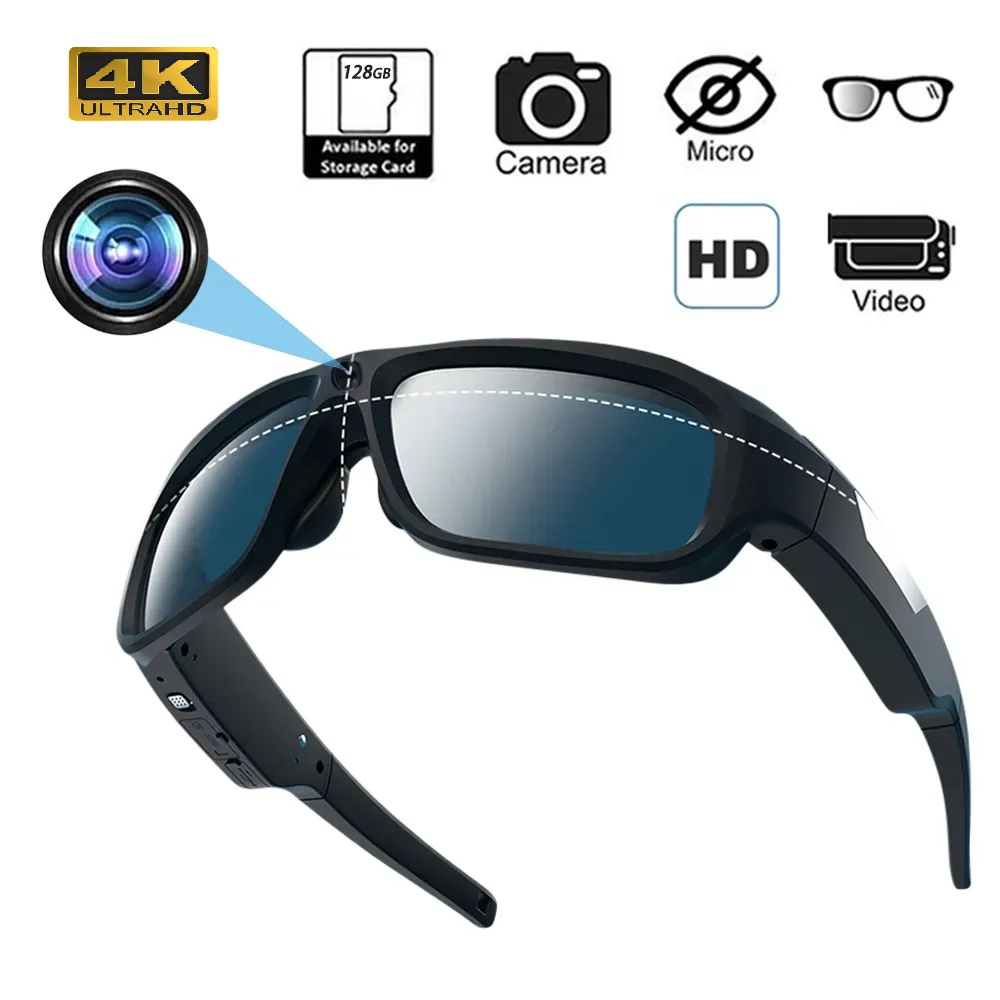 4K HD Smart Glasses Camera Min - огляд і ціна Outdoor Sport Gear