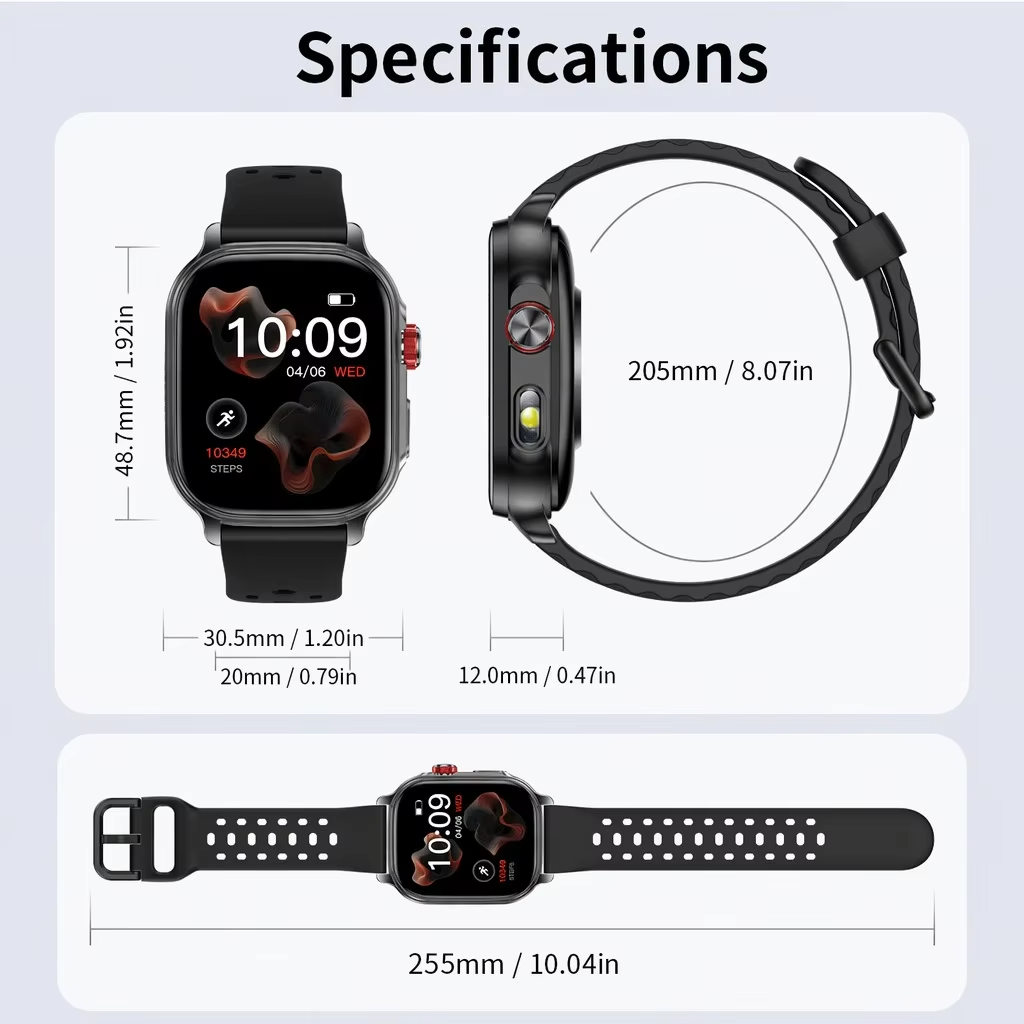 2026 New Smart Watch Bluetooth - огляд і ціна Outdoor Sport Smart Watch