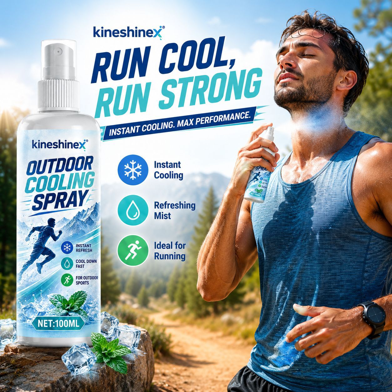 Outdoor Cooling Spray 100ml–In - огляд і ціна Outdoor Sport Gear