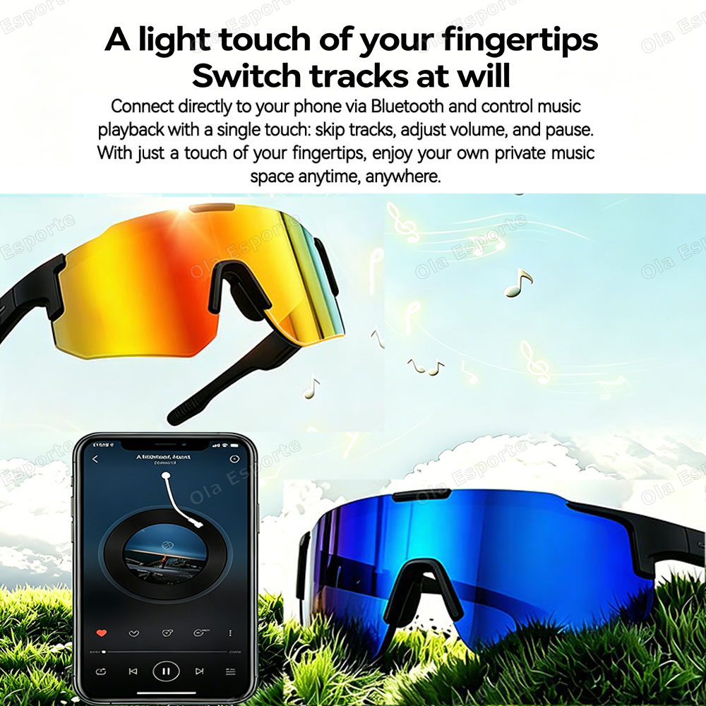 Cycling Smart Glasses HD Bluet - огляд і ціна Outdoor Sport Gear