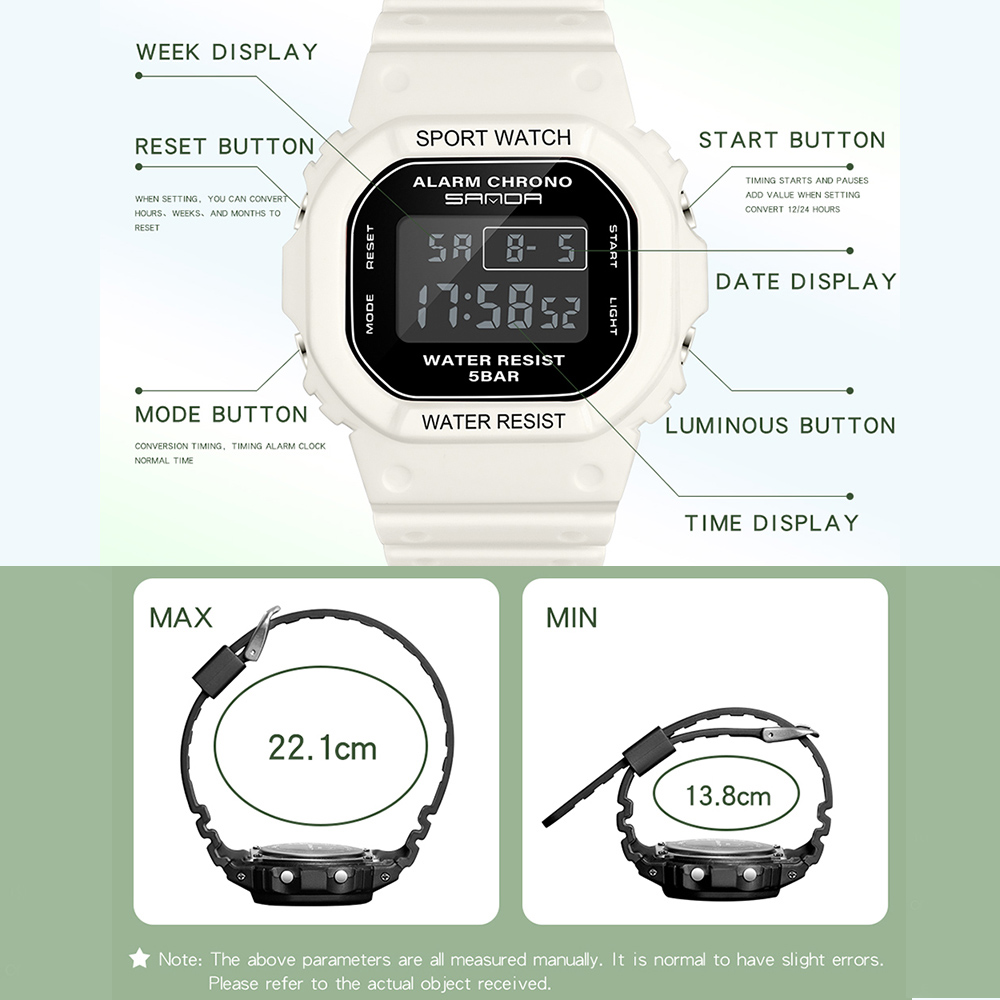 SANDA Luxury Ladies Sports Wat - огляд і ціна Outdoor Sport Watch