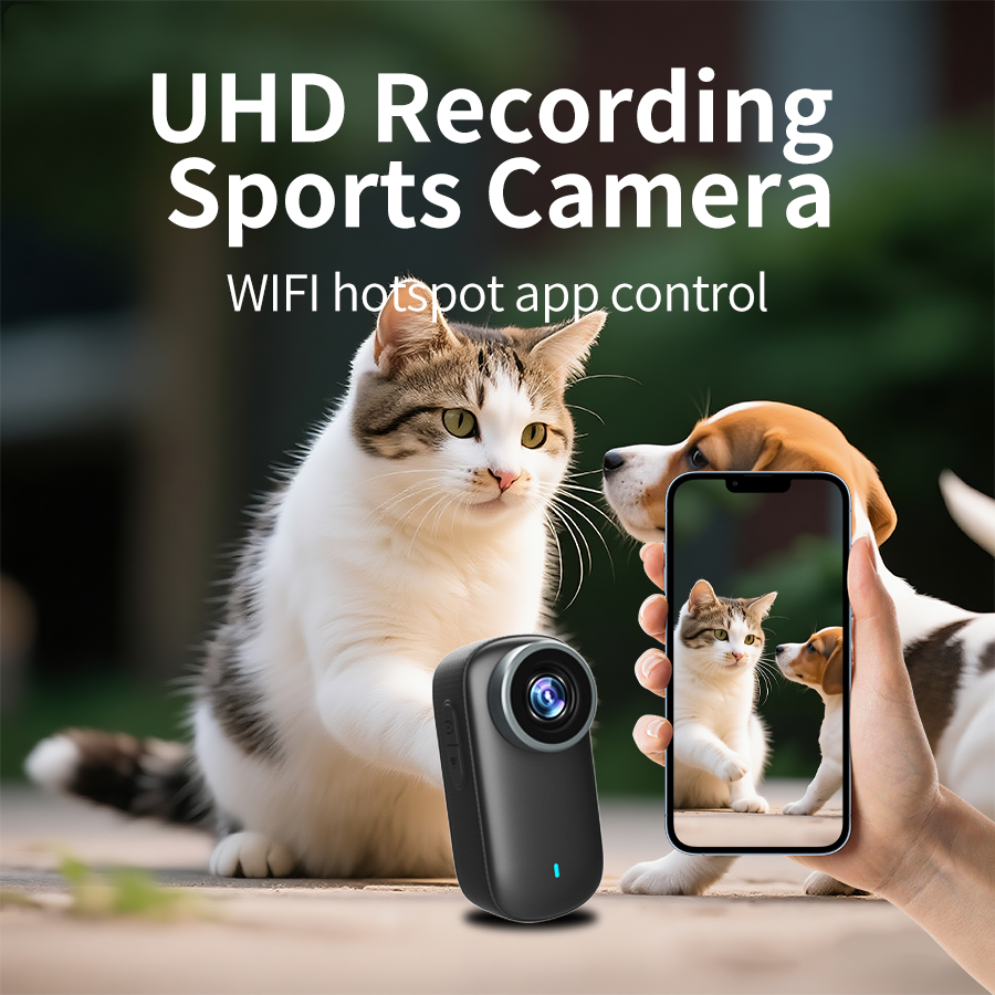 4K Action Camera for Pets vide - огляд і ціна Indoor Sport And Outdoor Sports