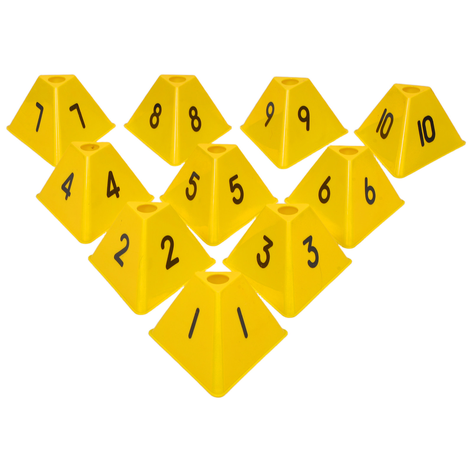 10Pcs Football Training Marker - огляд і ціна Outdoor Sport Gear